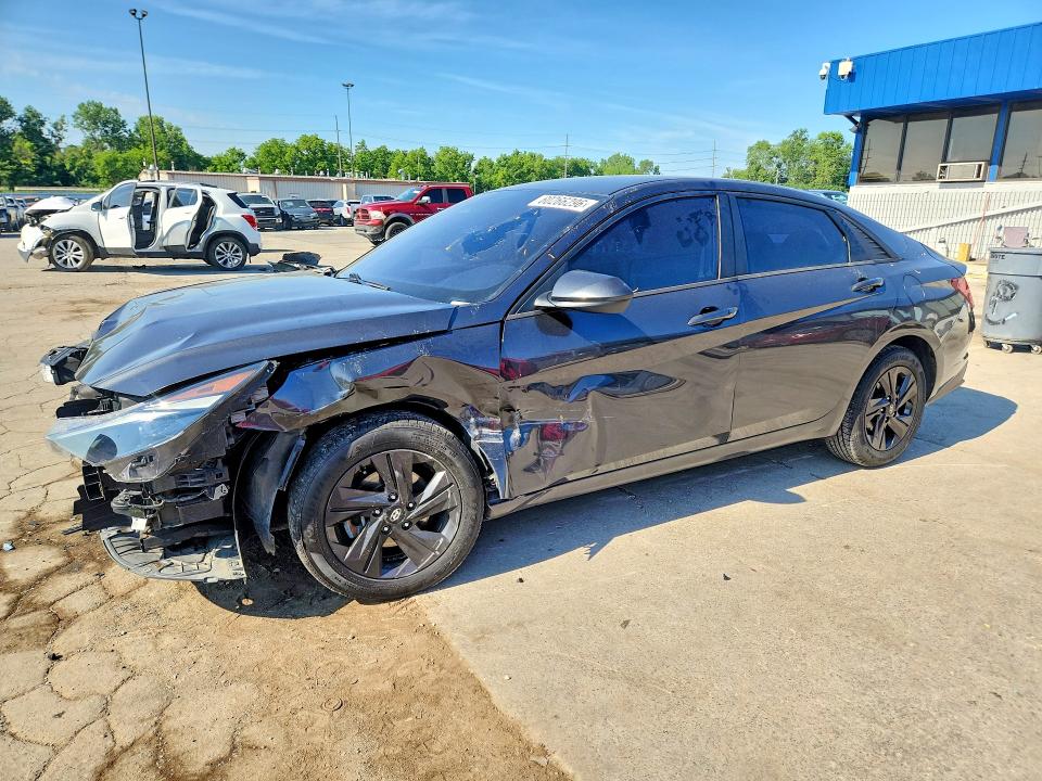 Продажа на аукционе авто 2021 Hyundai Elantra, vin: 5NPLM4AG7MH028570, номер лота: 60266296