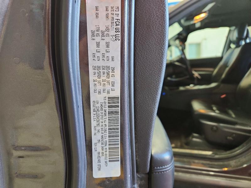 62903706 :رقم المزاد ، 1C4RDJDG5HC907961 vin ، 2017 Dodge Durango مزاد بيع