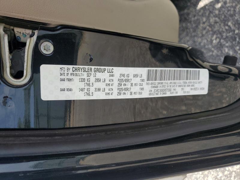 Aukcja sprzedaży 2013 Chrysler Town & Country, vin: 2C4RC1BG8DR573366, numer aukcji: 62100276