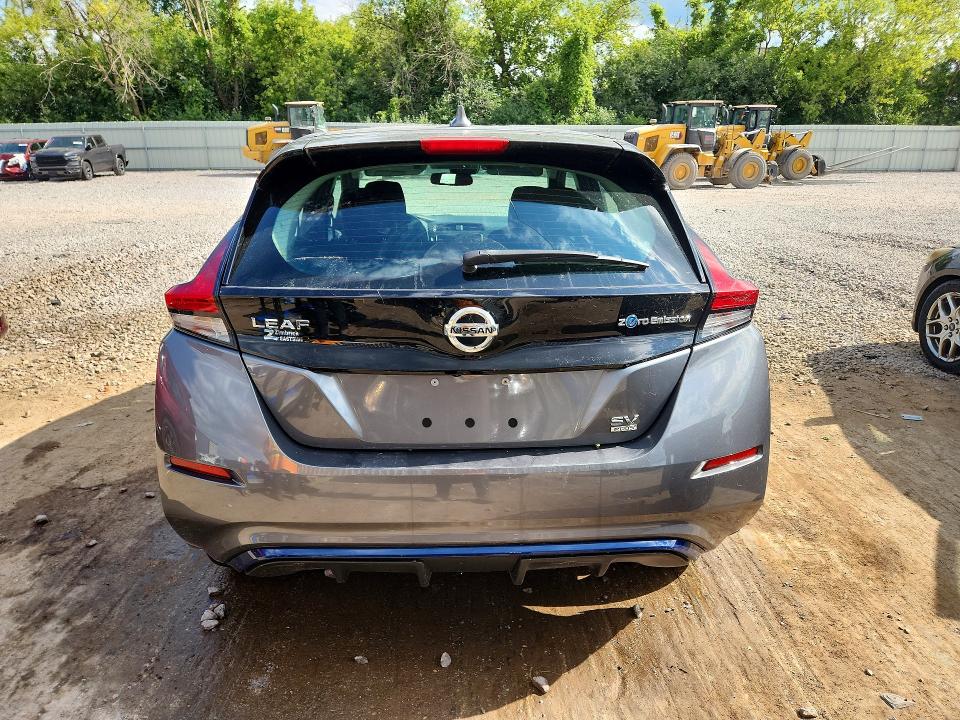 62200196 :رقم المزاد ، 1N4BZ1CP9KC318204 vin ، 2019 Nissan Leaf مزاد بيع