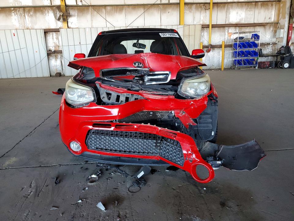 2015 Kia Soul მანქანა იყიდება აუქციონზე, vin: KNDJX3A55F7777818, აუქციონის ნომერი: 59719486