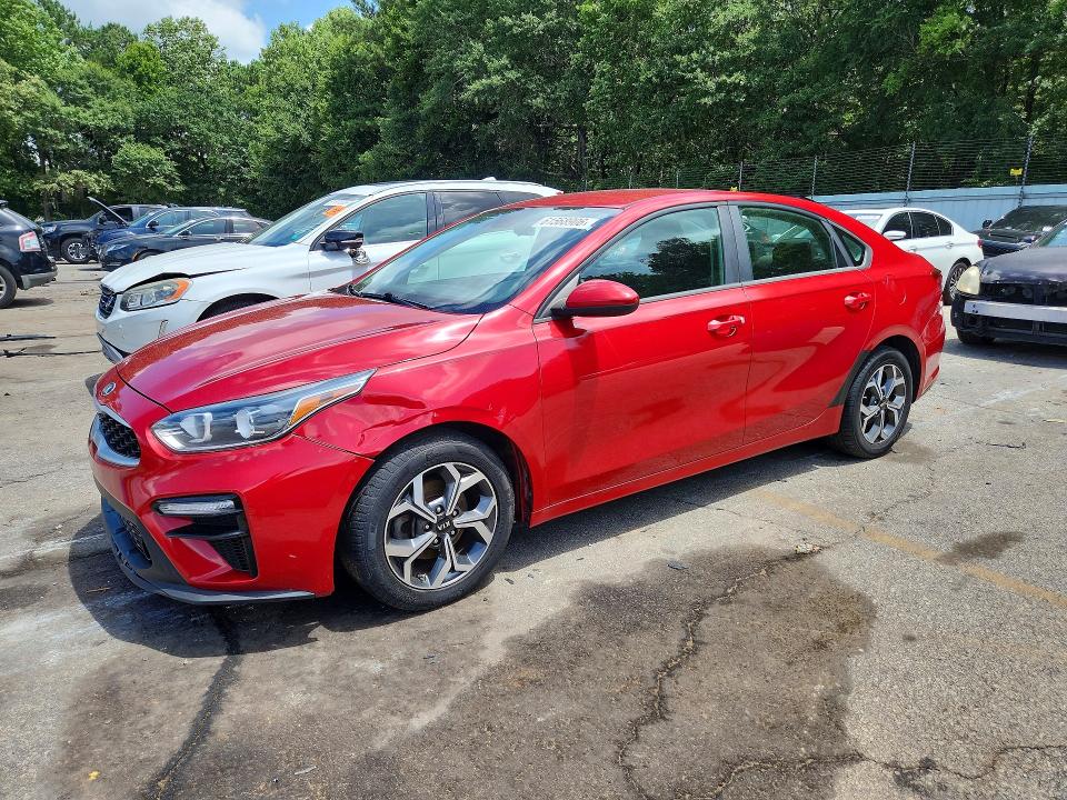 61568906 :رقم المزاد ، 3KPF24ADXKE053666 vin ، 2019 Kia Forte مزاد بيع