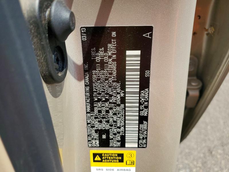 Продажа на аукционе авто 2013 Lexus Rx 350, vin: 2T2BK1BA5DC202788, номер лота: 60247226