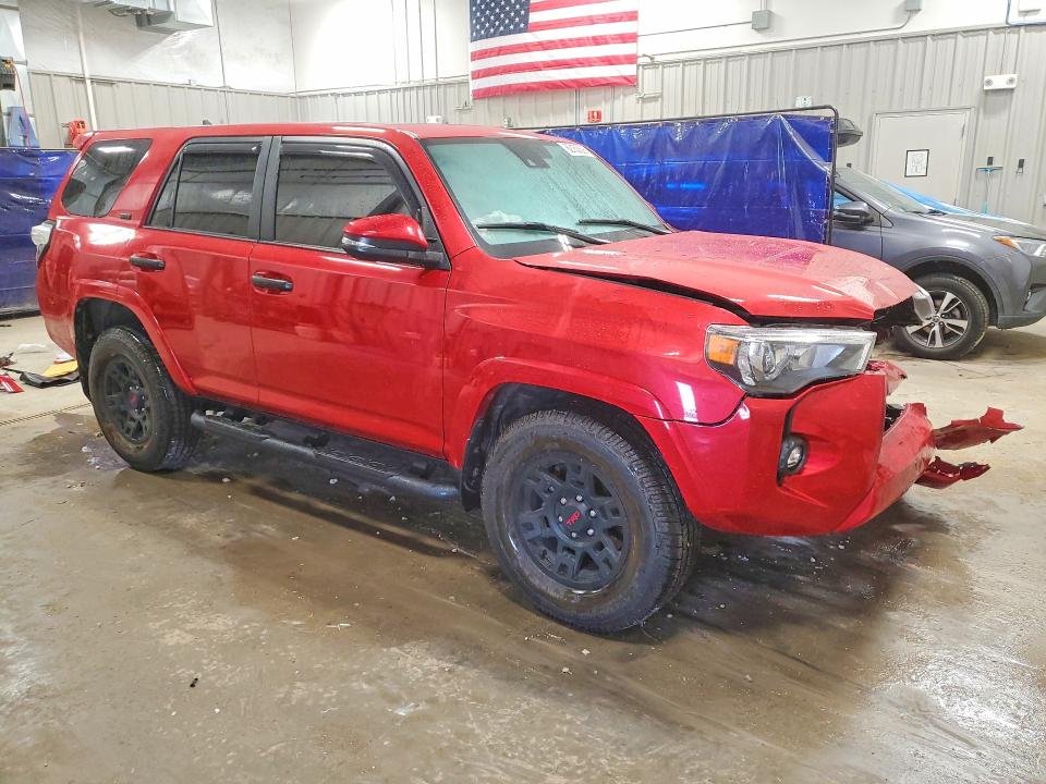 2023 Toyota 4runner მანქანა იყიდება აუქციონზე, vin: JTEFU5JRXP5300517, აუქციონის ნომერი: 62153696