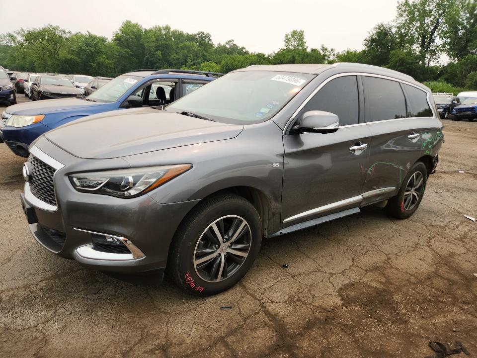 60479096 :رقم المزاد ، 5N1DL0MM1HC546642 vin ، 2017 Infiniti Qx60 مزاد بيع