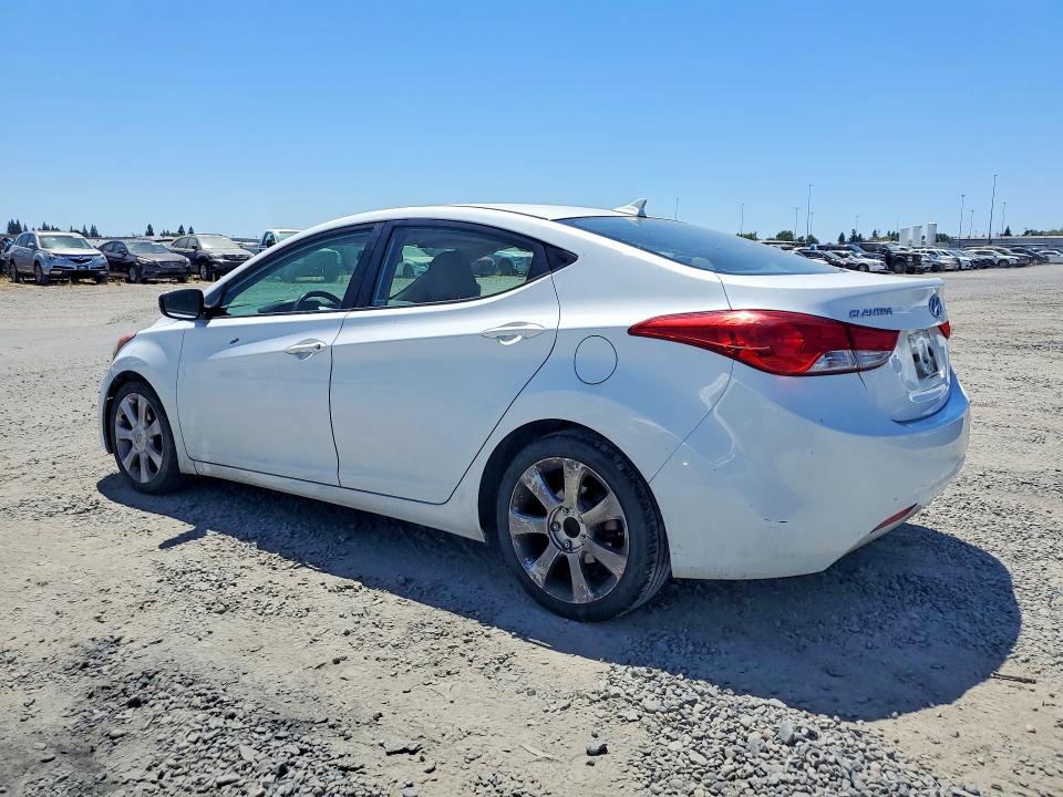 62870726 :رقم المزاد ، 5NPDH4AE6DH452166 vin ، 2013 Hyundai Elantra مزاد بيع