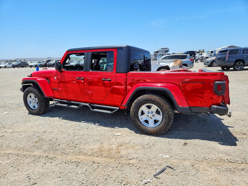 62004886 :رقم المزاد ، 1C6HJTAG7LL179628 vin ، 2020 Jeep Gladiator مزاد بيع