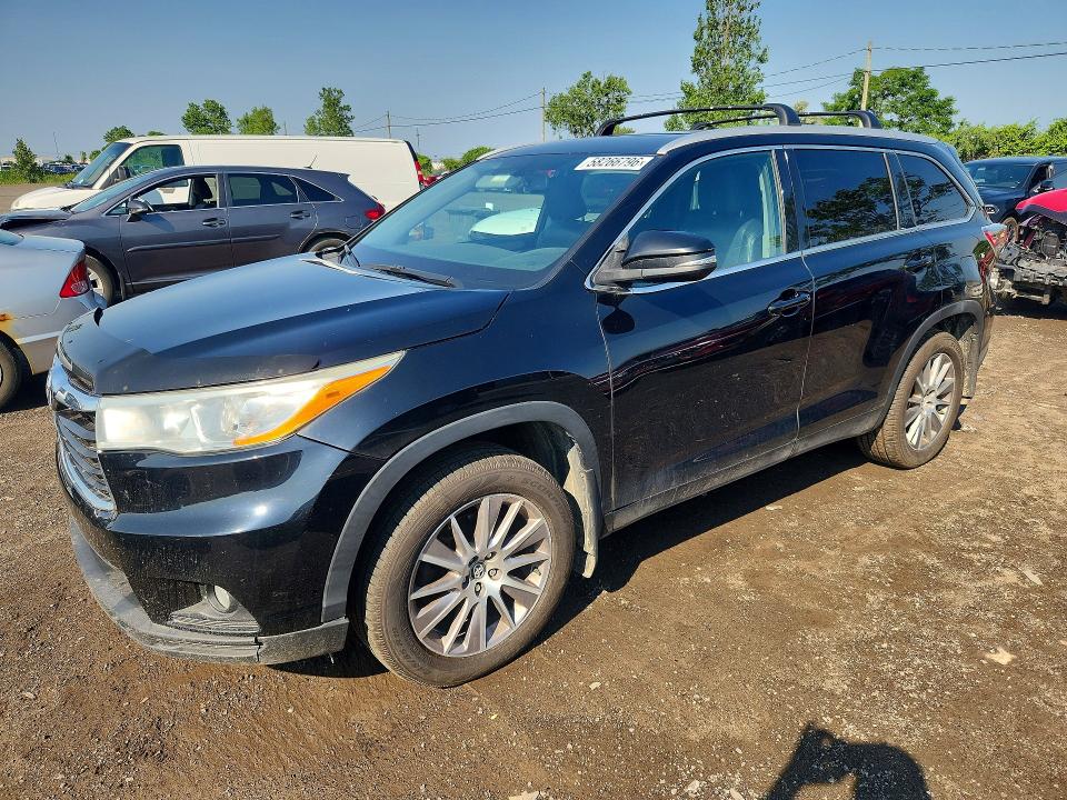 Auction sale of the 2016 Toyota Highlander, vin: 5TDJKRFH6GS237938, lot number: 58266796