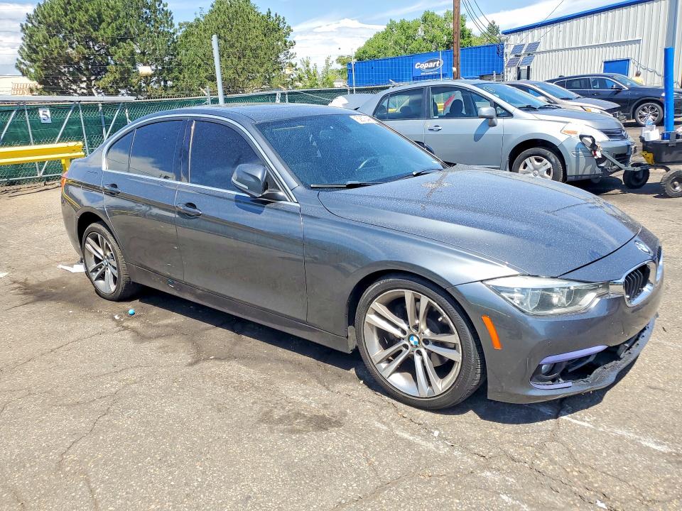 2018 Bmw 328 მანქანა იყიდება აუქციონზე, vin: WBA8F1C53JAE92937, აუქციონის ნომერი: 62878446