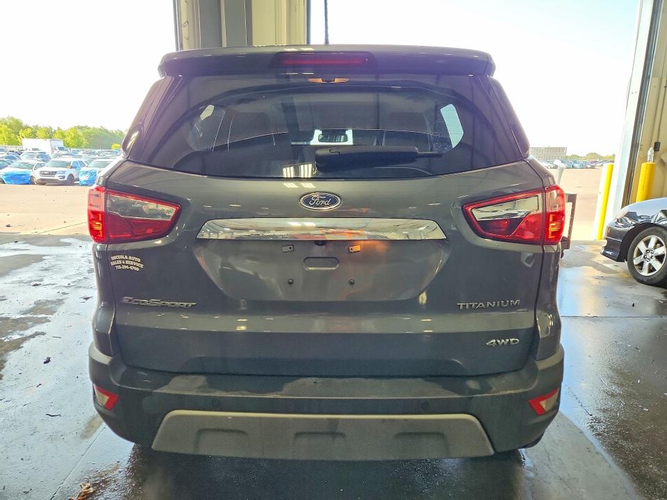 2019 Ford Ecosport მანქანა იყიდება აუქციონზე, vin: MAJ6S3KL5KC306485, აუქციონის ნომერი: 62295066