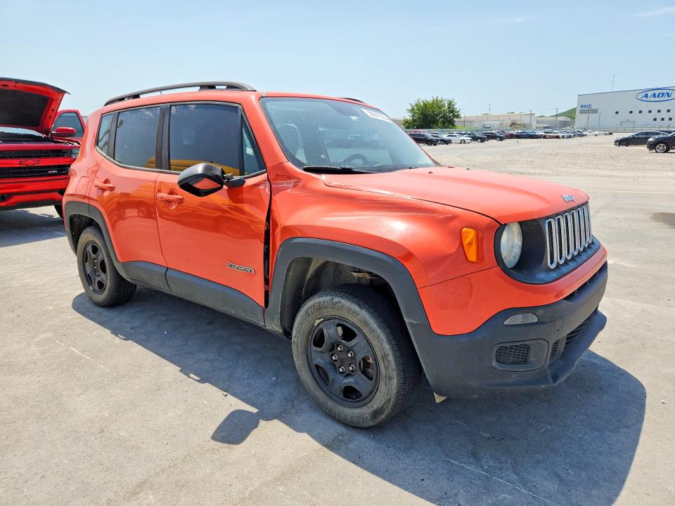 Aukcja sprzedaży 2016 Jeep Renegade, vin: ZACCJBAT3GPC77616, numer aukcji: 59091556