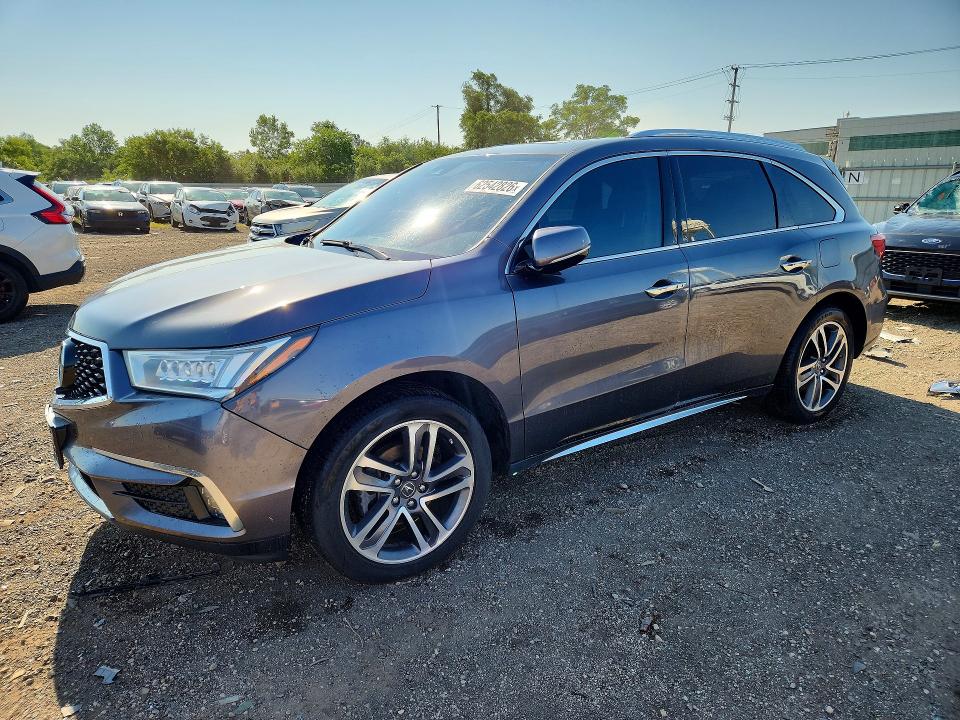 2017 Acura Mdx მანქანა იყიდება აუქციონზე, vin: 5FRYD4H99HB032572, აუქციონის ნომერი: 62542826