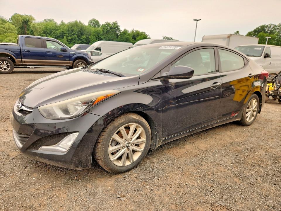 2016 Hyundai Elantra მანქანა იყიდება აუქციონზე, vin: 5NPDH4AE0GH704370, აუქციონის ნომერი: 61475176