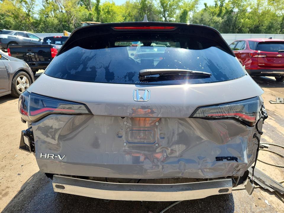 2024 Honda Hr-v მანქანა იყიდება აუქციონზე, vin: 3CZRZ2H54RM786043, აუქციონის ნომერი: 62930846
