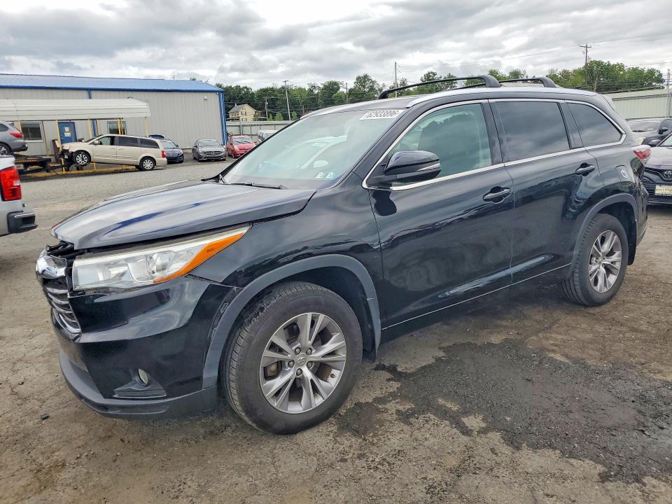 Продажа на аукционе авто 2015 Toyota Highlander, vin: 5TDJKRFH0FS180554, номер лота: 62933896