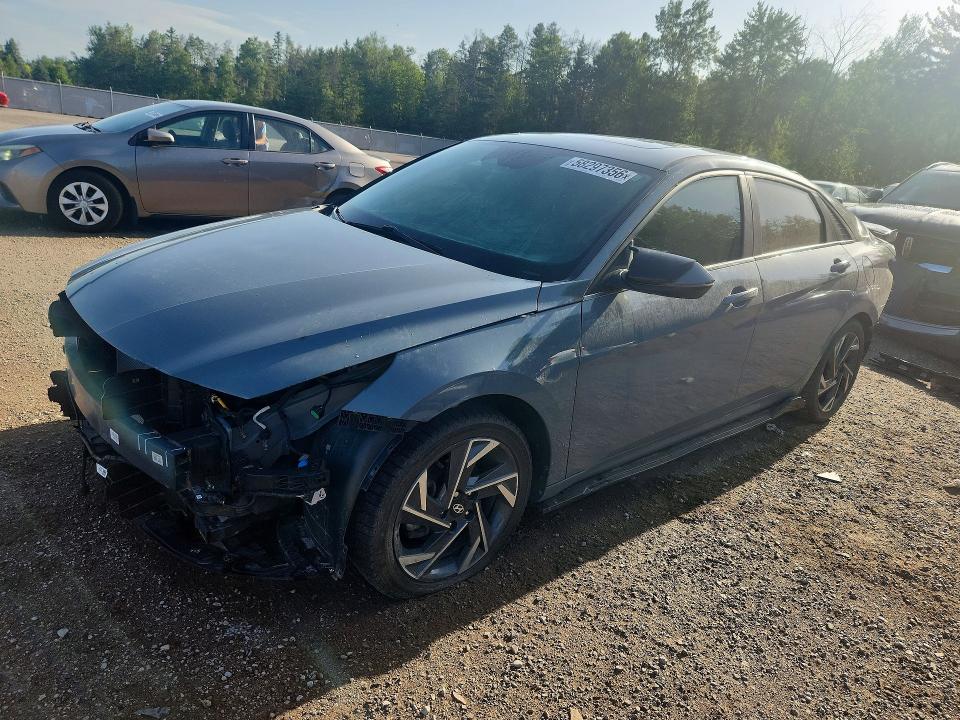 2022 Hyundai Elantra მანქანა იყიდება აუქციონზე, vin: KMHLN4AG6NU307797, აუქციონის ნომერი: 58297356