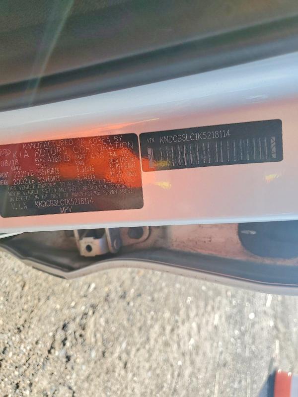 60810466 :رقم المزاد ، KNDCB3LC1K5218114 vin ، 2019 Kia Niro مزاد بيع