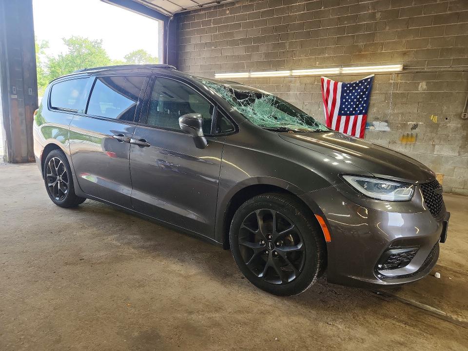 2021 Chrysler Pacifica მანქანა იყიდება აუქციონზე, vin: 2C4RC1BG6MR548014, აუქციონის ნომერი: 59583266