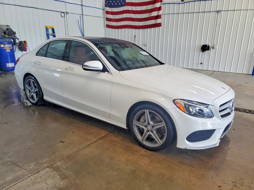 62610426 :رقم المزاد ، 55SWF4KB5HU205422 vin ، 2017 Mercedes-benz C مزاد بيع