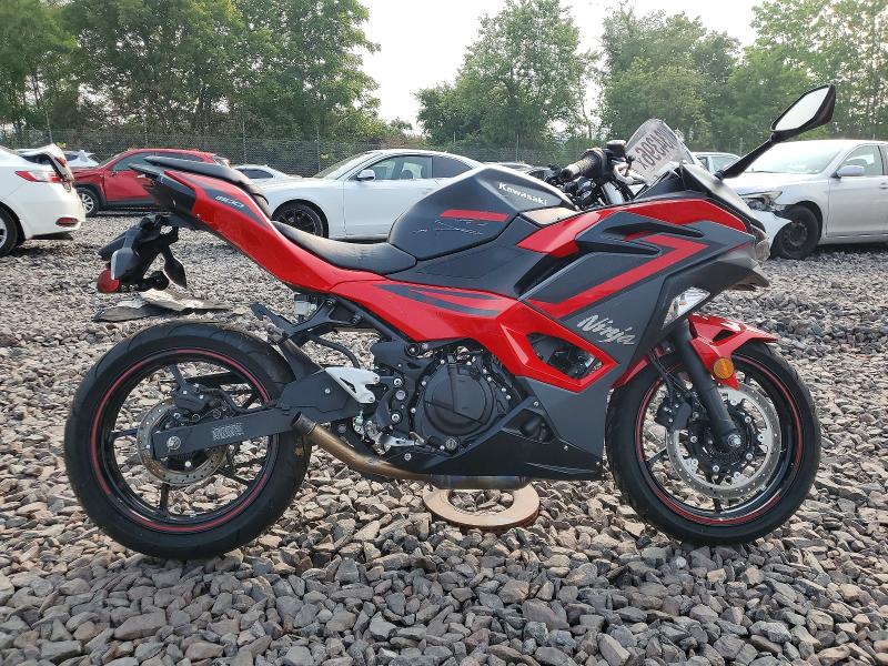 2024 Kawasaki Ex500 მანქანა იყიდება აუქციონზე, vin: ML5EXGG10RDA17490, აუქციონის ნომერი: 61034396