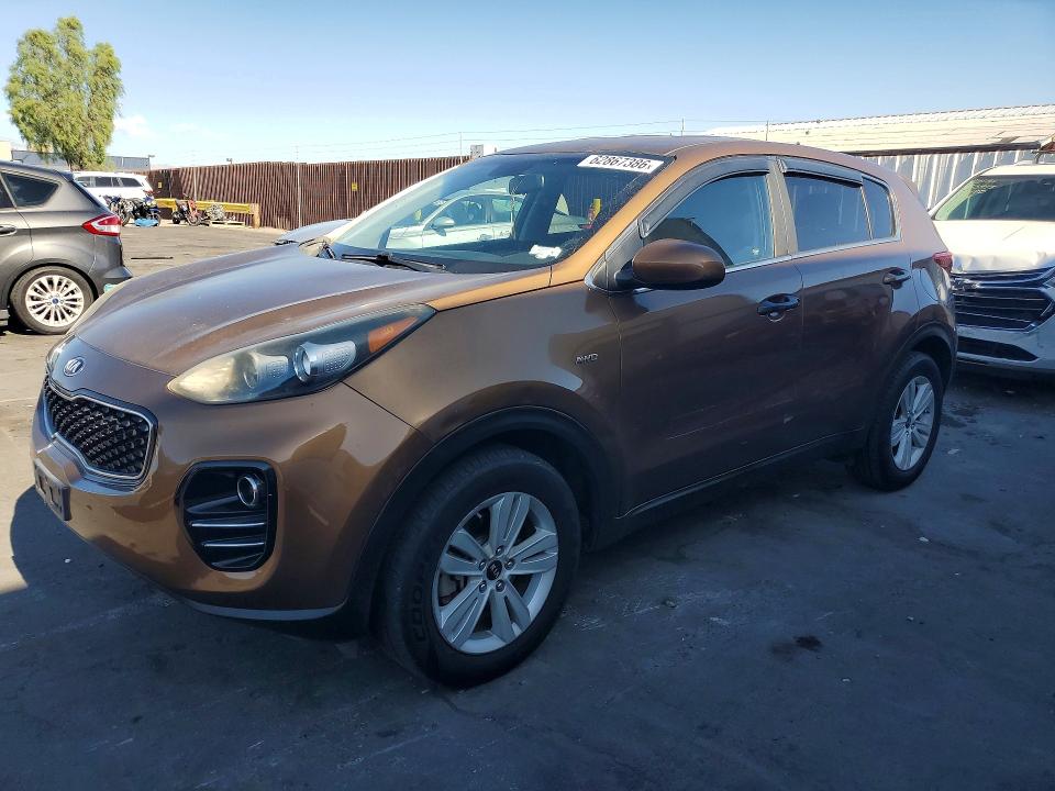 2017 Kia Sportage მანქანა იყიდება აუქციონზე, vin: KNDPMCAC6H7164465, აუქციონის ნომერი: 62867386