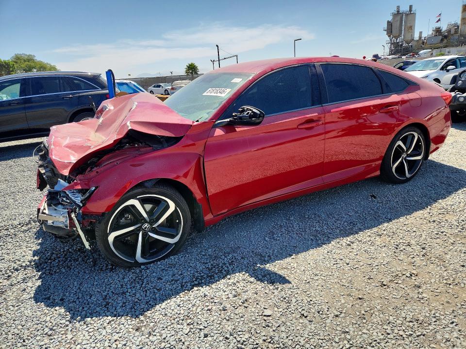 61818346 :رقم المزاد ، 1HGCV1F39JA118728 vin ، 2018 Honda Accord مزاد بيع