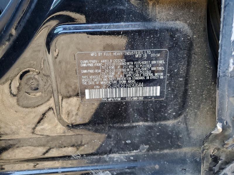 Aukcja sprzedaży 2015 Subaru Forester, vin: JF2SJAHC6FH490644, numer aukcji: 59737986