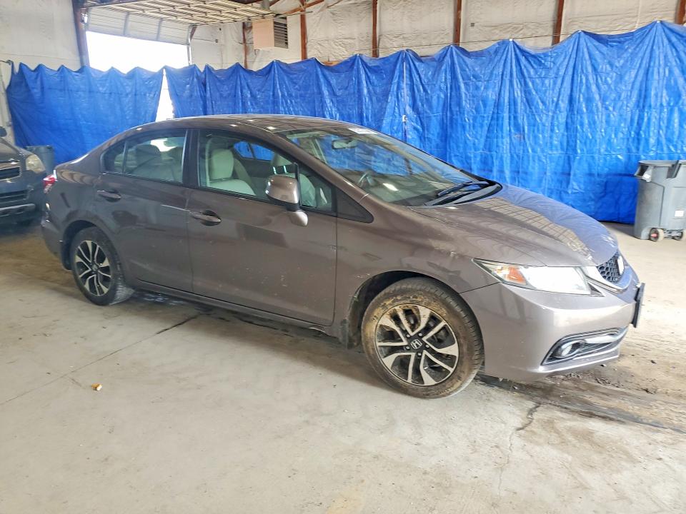 62518236 :رقم المزاد ، 19XFB2F91DE076166 vin ، 2013 Honda Civic مزاد بيع
