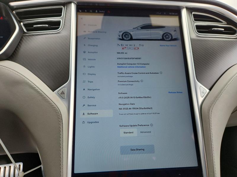 58843956 :رقم المزاد ، 5YJSA1E47GF145197 vin ، 2016 Tesla Model S مزاد بيع