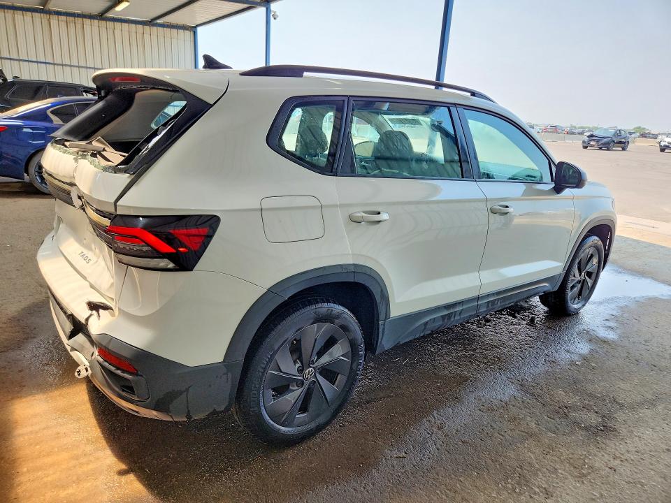 2025 Volkswagen Taos მანქანა იყიდება აუქციონზე, vin: 3VV5C7B2XSM033478, აუქციონის ნომერი: 58549106