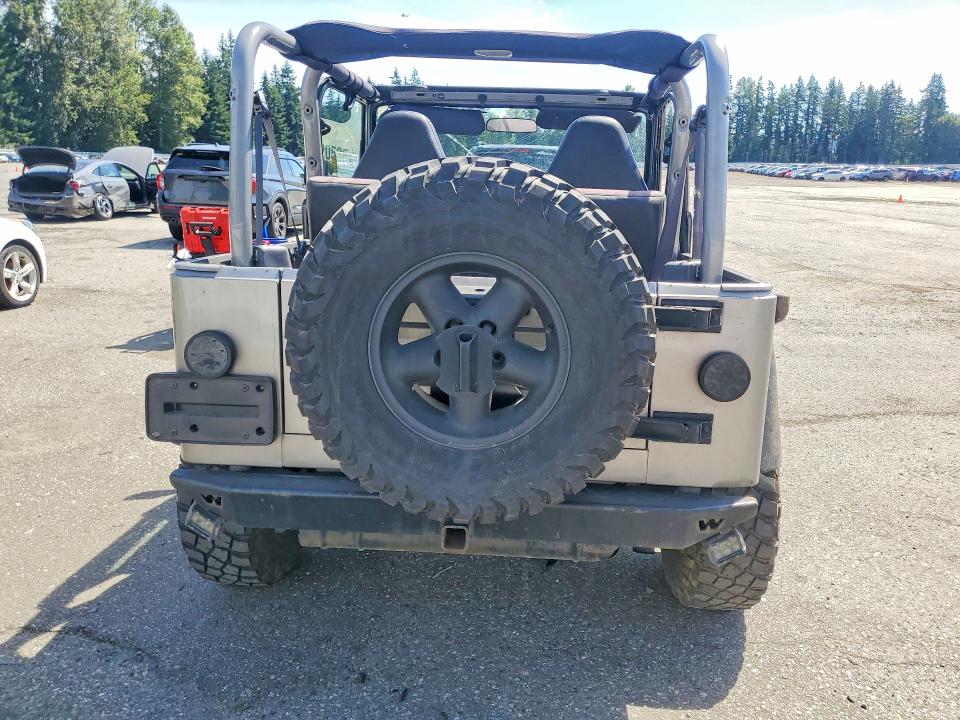 Aukcja sprzedaży 2001 Jeep Wrangler / Tj, vin: 1J4FA49S01P316276, numer aukcji: 60520536
