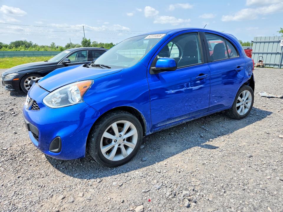 2015 Nissan Micra მანქანა იყიდება აუქციონზე, vin: 3N1CK3CP6FL268597, აუქციონის ნომერი: 62233806