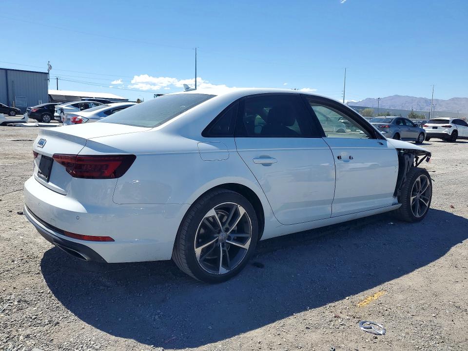 2019 Audi A4 მანქანა იყიდება აუქციონზე, vin: WAUGMAF43KN015050, აუქციონის ნომერი: 59910396