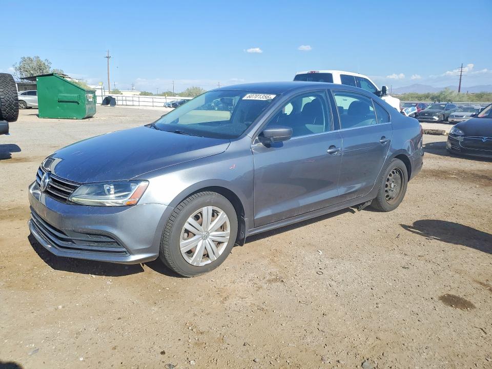 Auction sale of the 2017 Volkswagen Jetta, vin: 3VW2B7AJ6HM372628, lot number: 60701356