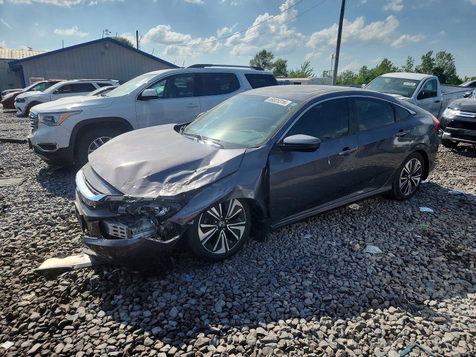 59325316 :رقم المزاد ، 19XFC1F30GE041173 vin ، 2016 Honda Civic مزاد بيع