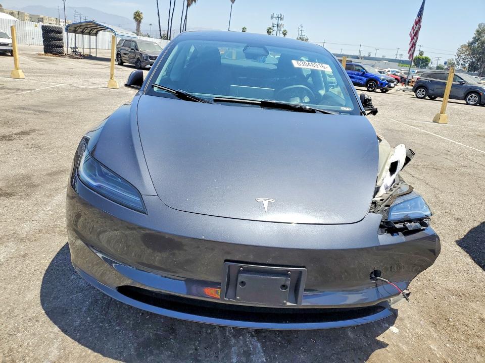 Aukcja sprzedaży 2025 Tesla Model 3, vin: 5YJ3E1EAXSF030410, numer aukcji: 63048916