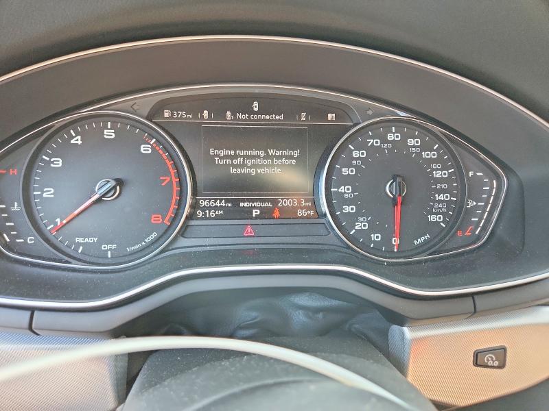 2017 Audi A4 მანქანა იყიდება აუქციონზე, vin: WAUANAF46HN008623, აუქციონის ნომერი: 62601416
