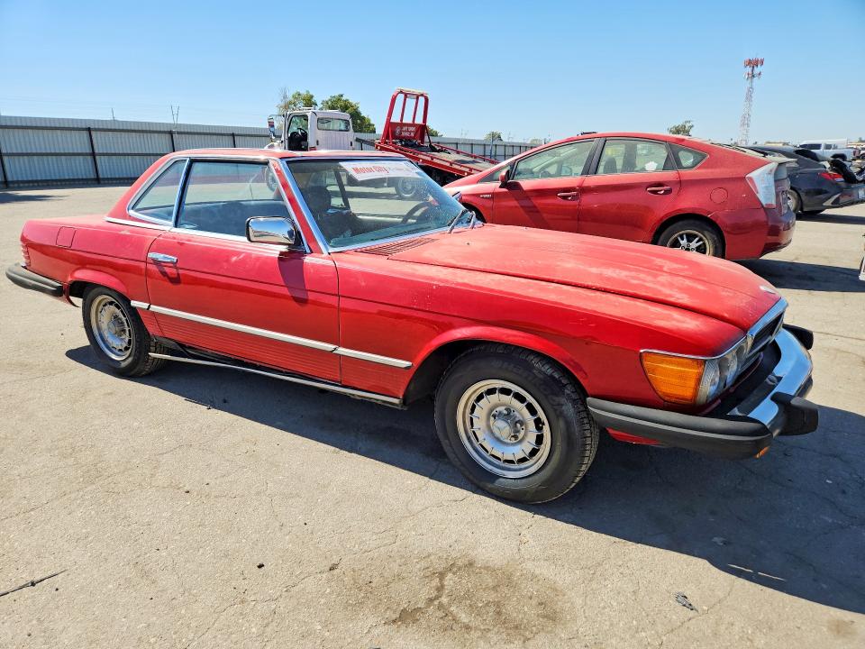 1980 Mercedes-benz Sl Sl450 მანქანა იყიდება აუქციონზე, vin: 10704412058527, აუქციონის ნომერი: 63321786