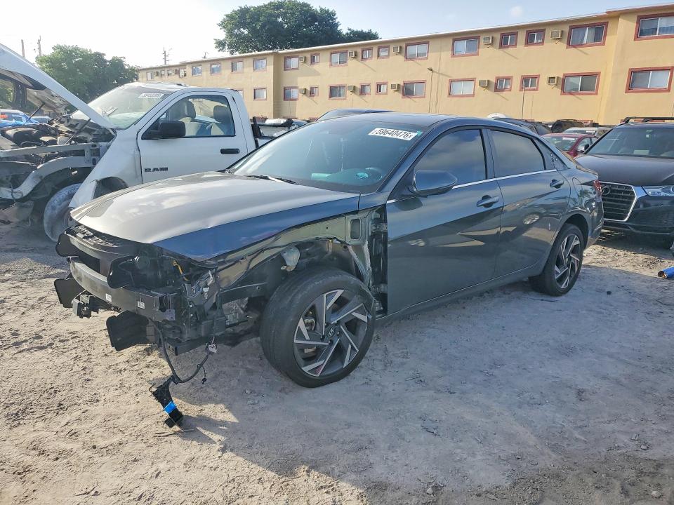 59640476 :رقم المزاد ، KMHLP4DG8SU937015 vin ، 2025 Hyundai Elantra مزاد بيع