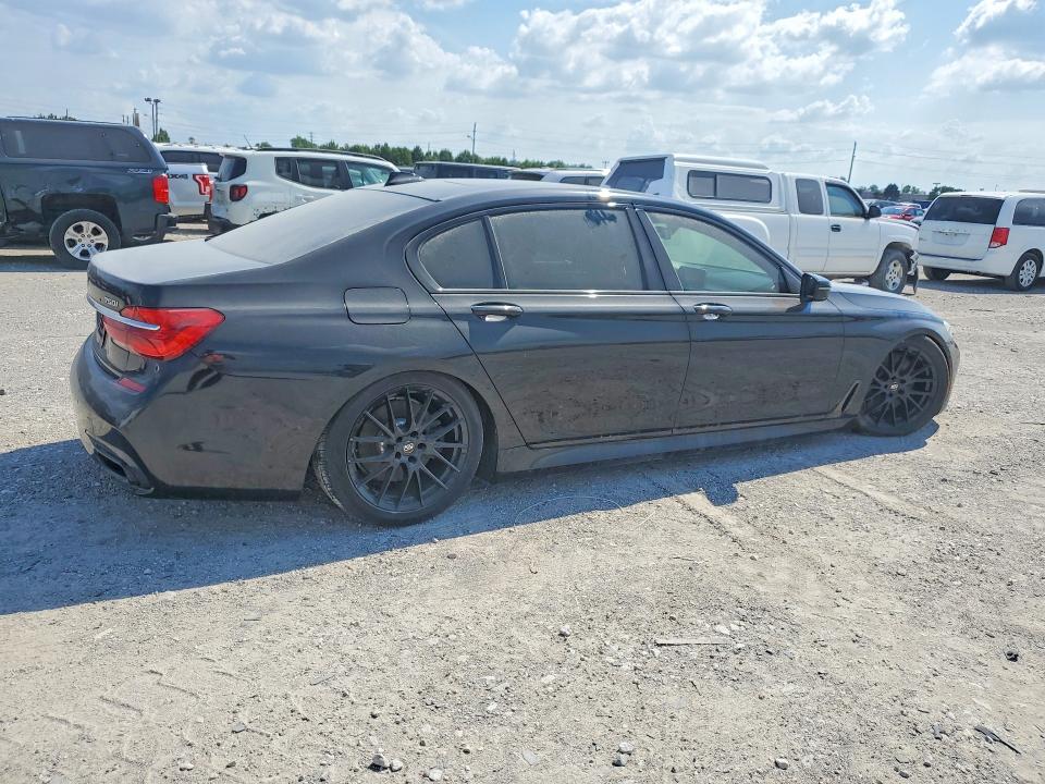 2018 Bmw 750 მანქანა იყიდება აუქციონზე, vin: WBA7F2C50JG424686, აუქციონის ნომერი: 60599146