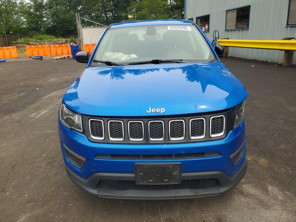 2018 Jeep Compass მანქანა იყიდება აუქციონზე, vin: 3C4NJCAB4JT471223, აუქციონის ნომერი: 62039496