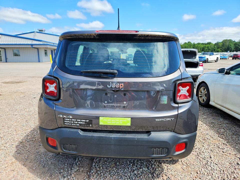 59321286 :رقم المزاد ، ZACCJBAT1GPC79140 vin ، 2016 Jeep Renegade مزاد بيع