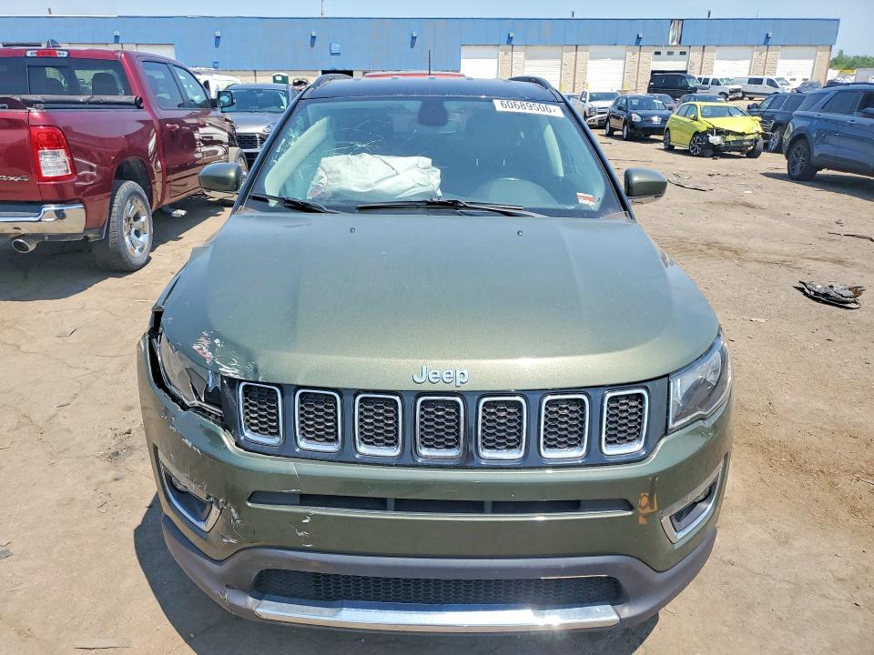 2019 Jeep Compass მანქანა იყიდება აუქციონზე, vin: 3C4NJDCB4KT826511, აუქციონის ნომერი: 60689506