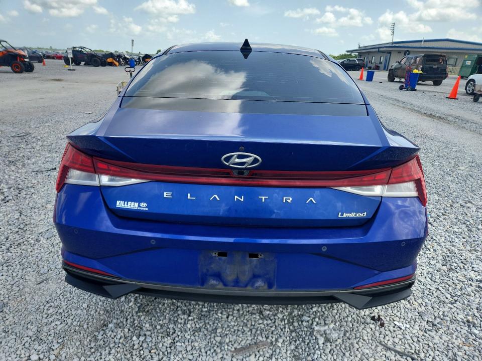 Продажа на аукционе авто 2021 Hyundai Elantra, vin: 5NPLP4AG6MH027143, номер лота: 61169346