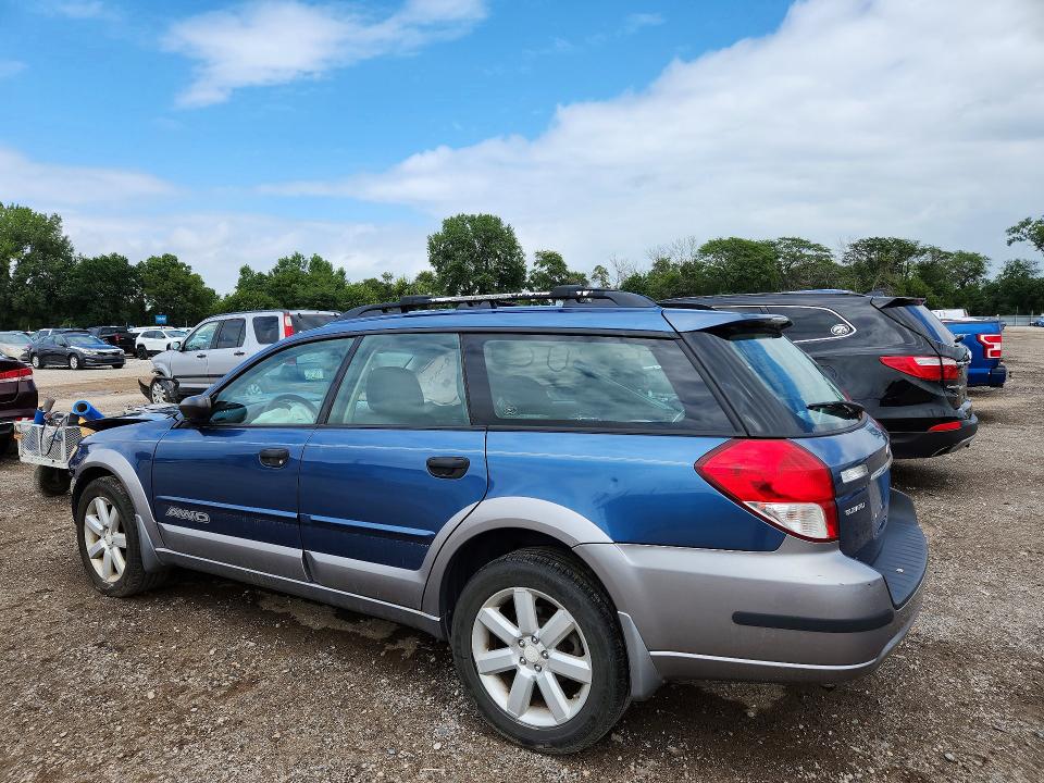 Продажа на аукционе авто 2008 Subaru Outback, vin: 4S4BP61C687345189, номер лота: 63098016