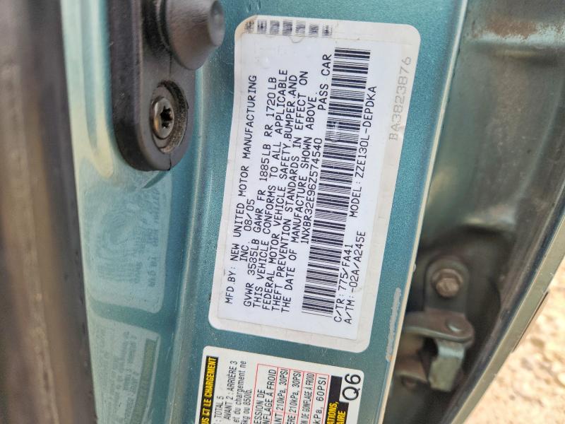 Aukcja sprzedaży 2006 Toyota Corolla, vin: 1NXBR32E96Z574540, numer aukcji: 51698606