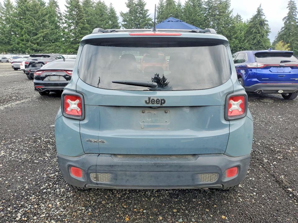 2017 Jeep Renegade მანქანა იყიდება აუქციონზე, vin: ZACCJBBHXHPG06078, აუქციონის ნომერი: 61413116