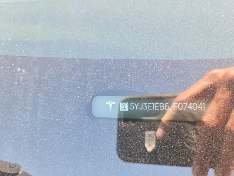 Aukcja sprzedaży 2018 Tesla Model 3, vin: 5YJ3E1EB6JF074041, numer aukcji: 61420806