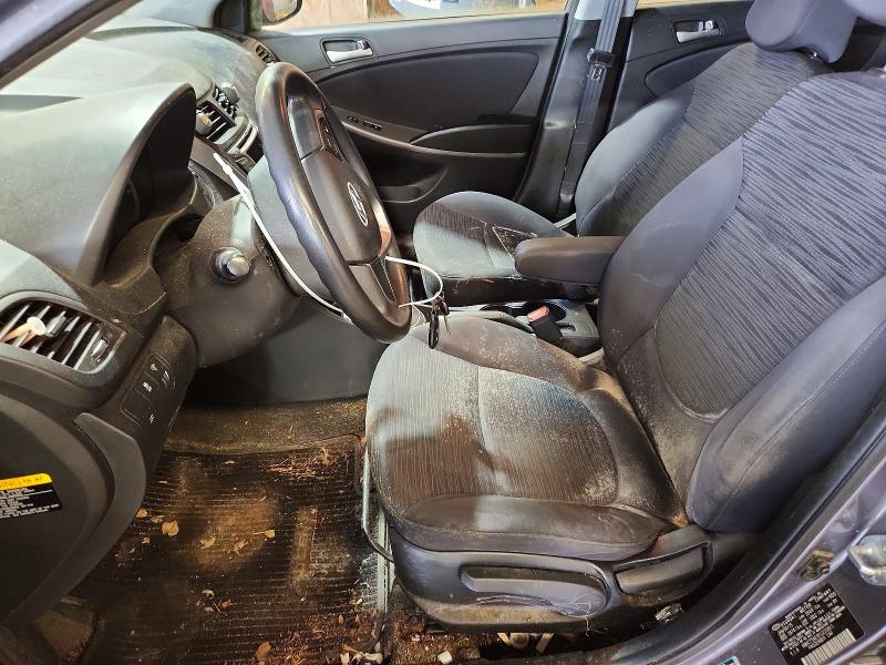 59590436 :رقم المزاد ، KMHCT5AE9FU220861 vin ، 2015 Hyundai Accent مزاد بيع