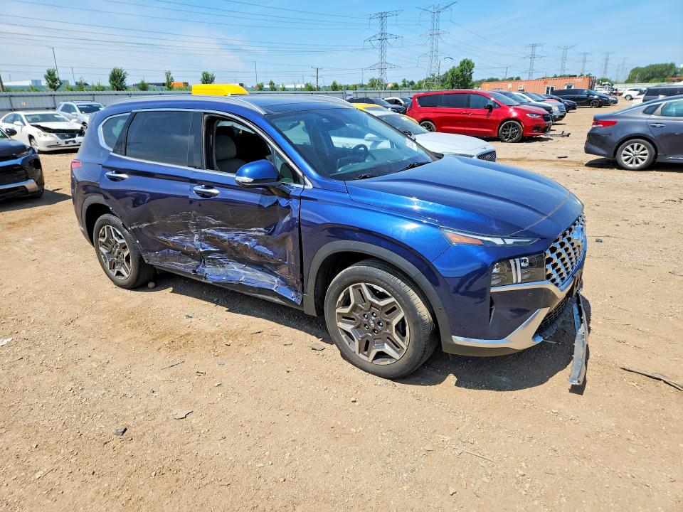 2021 Hyundai Santa Fe მანქანა იყიდება აუქციონზე, vin: 5NMS44AL6MH334021, აუქციონის ნომერი: 63330556
